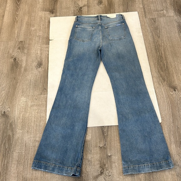 NWT 7 For All Mankind Women's Dojo Wide Leg Jeans In Blue Size 29 - Picture 14 of 16